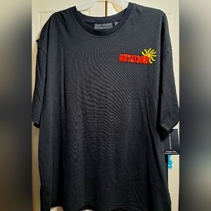 NOBO oversized, black with bright colors large shirt